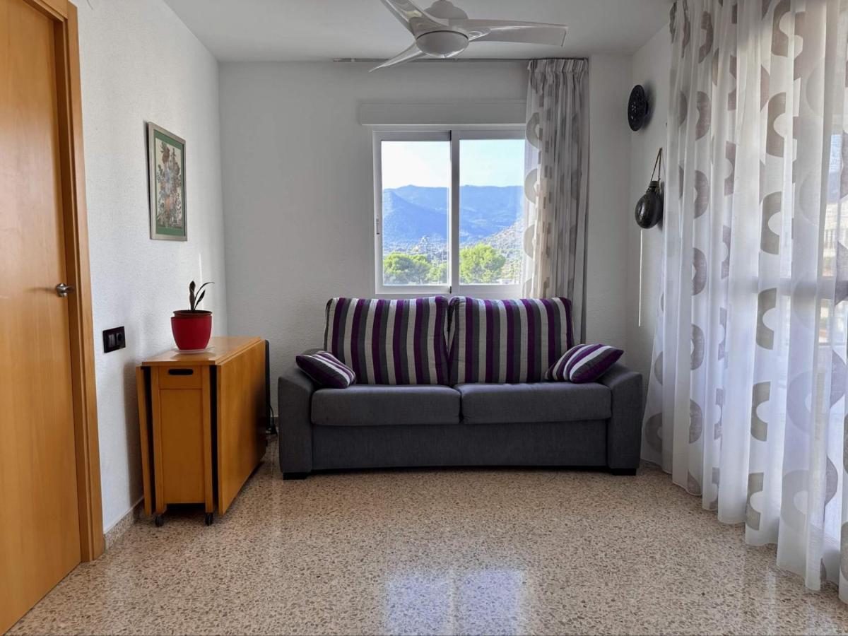 贝尼卡西姆Piso A Pie De Playa Con Piscina Y Vistas Al Mar公寓 外观 照片