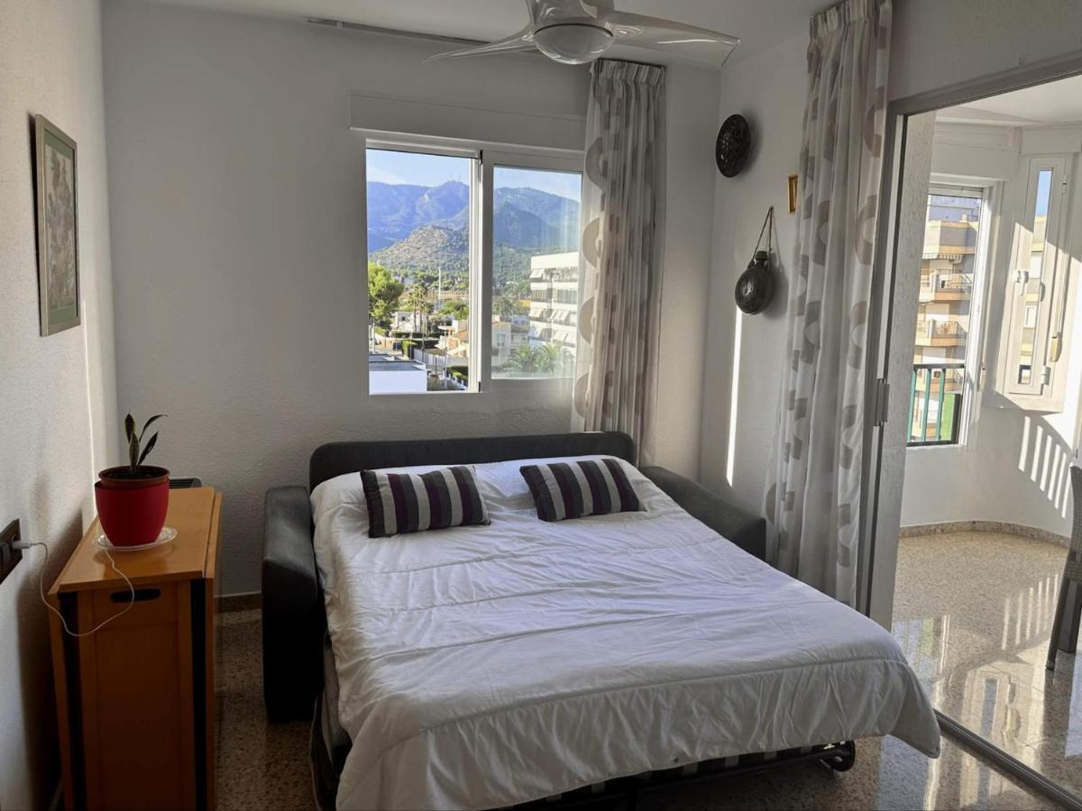 贝尼卡西姆Piso A Pie De Playa Con Piscina Y Vistas Al Mar公寓 外观 照片