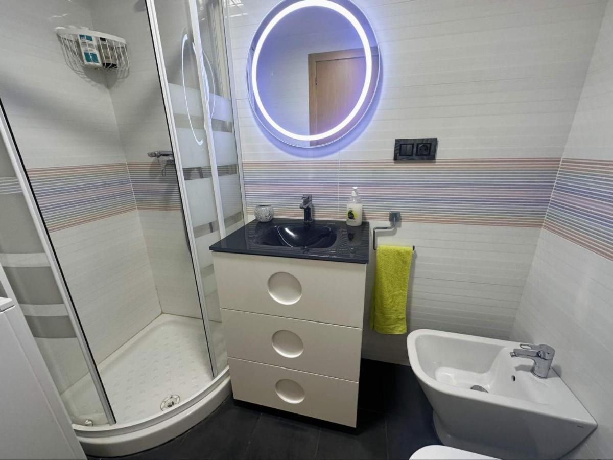 贝尼卡西姆Piso A Pie De Playa Con Piscina Y Vistas Al Mar公寓 外观 照片