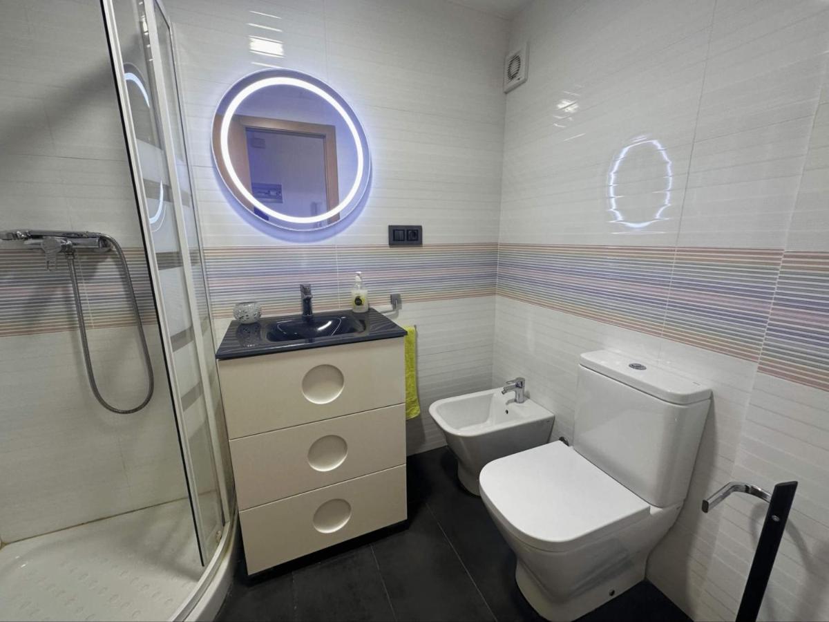 贝尼卡西姆Piso A Pie De Playa Con Piscina Y Vistas Al Mar公寓 外观 照片